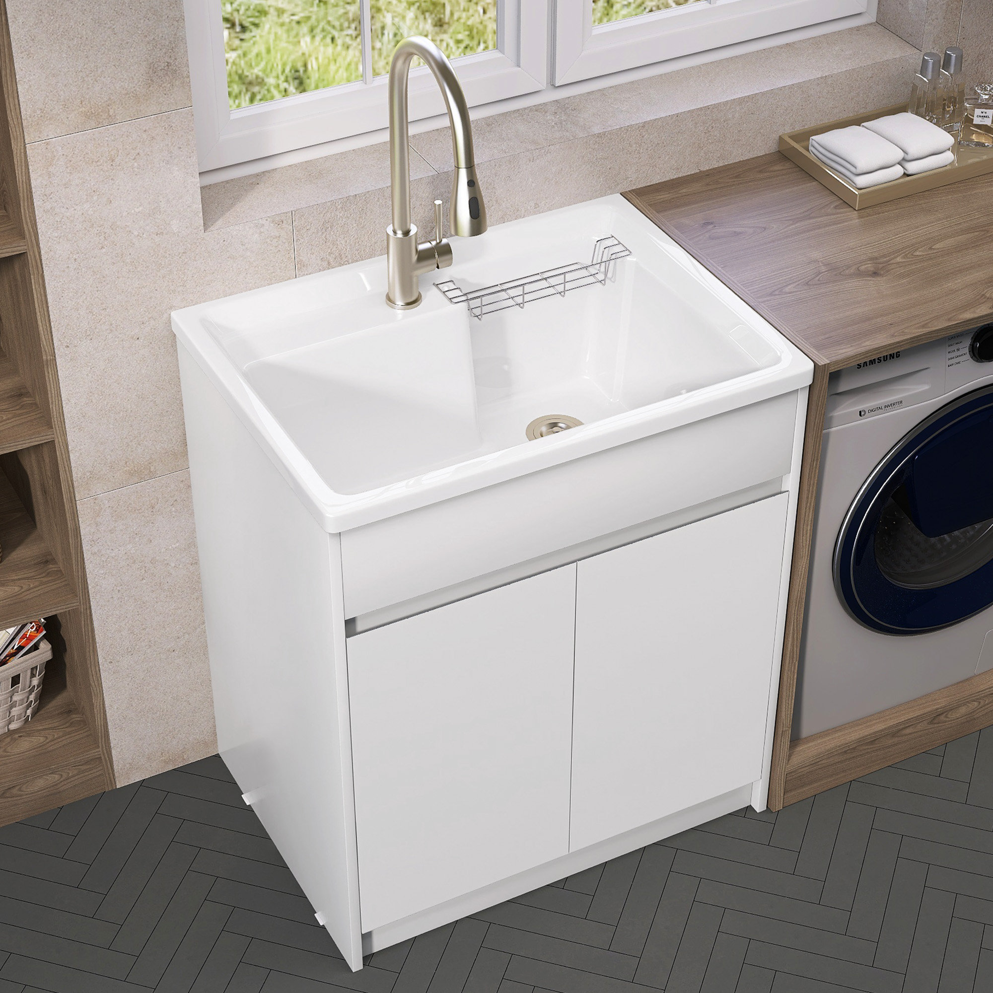 36''+L+X+30''+W+Kitchen+Sink+